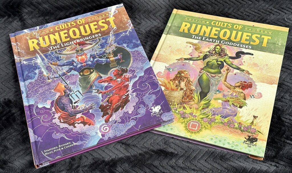 Cults of RuneQuest Lightbringers and Earth Goddesses Books Image